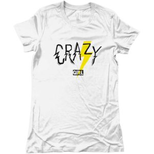maglietta-logo-crazy-girl-donna-offerta