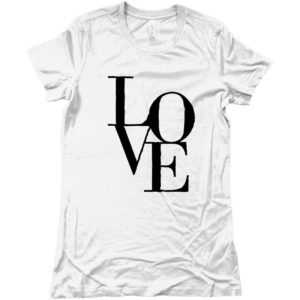 Maglietta-t-shirt casual-unisex-bianca-scritta-nera-asciutta-s-xs-abbigliamento-tieste-wippio