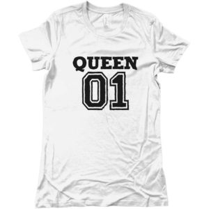 Maglietta-scritta-queen-donna-ragazza-regalo-personalizzato-t-shirt-casual-wippio-abbigliamento-a-torino