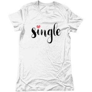 Maglietta-t-shirt casual-scritta-single-shop-online-catania