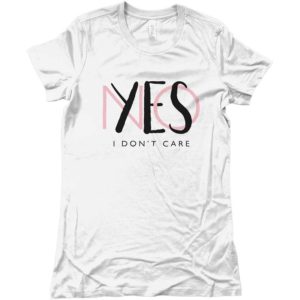 maglietta-yes-no-i-dont-care-migliore-offerta-vestiti-wippio-rimini-abbigliamento