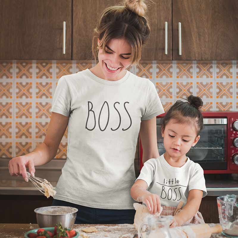 magliette-simpatiche-personalizzate-boss-little-boss-mamma-figlia-wippio