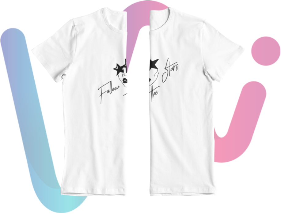 maglietta-follow-the-stars-tshirt-bianca-collezione-influencer-donna-instagram-moda-shop-online